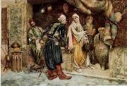 unknow artist Arab or Arabic people and life. Orientalism oil paintings 117 France oil painting artist